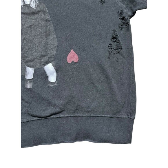 Taylor Swift Reputation Distressed King Of My Heart Sweater Dress Size xs/s - Picture 15 of 16